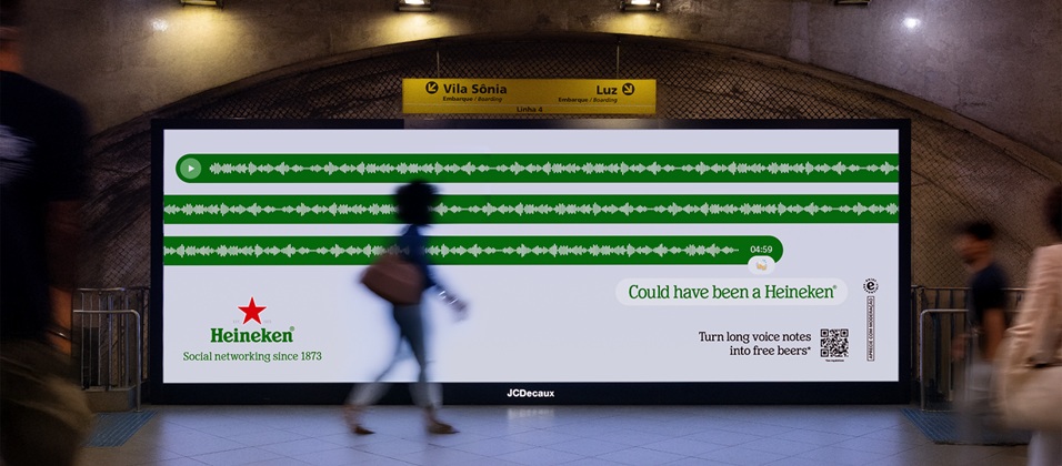 Heineken targets voice note overload with WhatsApp bot